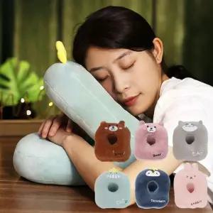 [룽스]안고자는 캐릭터 낮잠베개 책상베개 6종