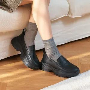 [무크]엠.무크 레지나 소가죽 로퍼 스니커즈 블랙 516623302AA