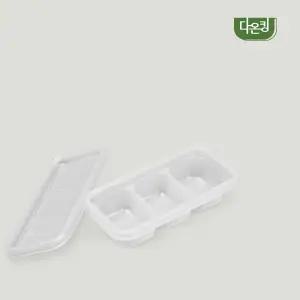 반찬용기 일회용 PP포장 1407-3칸 흰색 소스칸 소스용기 1000개세트
