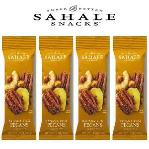 사할리스낵 프리미엄 견과류 바나나 피칸 42.5gx4봉 /영양간식 시즈닝 믹스넛 하루견과 캐슈넛