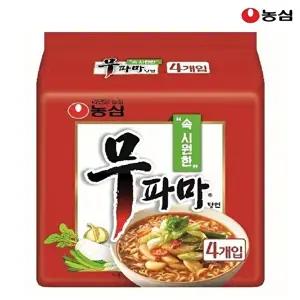 [농심]농심 무파마탕면 122g x 4봉_