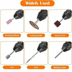 3pc 드릴 척 퀵 체인지 어댑터 샹크 헥스 드릴 컨버터 도구 6 35mm 전기 및 앵글 그라인더