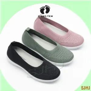 행텐	233 여성 니트 슬립온/블랙/그린/핑크/세련되고 가벼운 여성 슈즈/디자인 보소/너무 편해/행사/여행/다양한 활동/발에 착~/