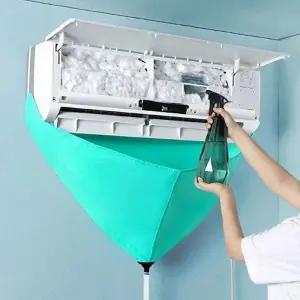 셀프 에어컨 청소 키트 벽걸이 에어컨 청소 물받이 에어컨가대