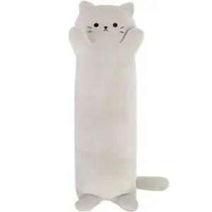 고양이 바디 필로우 쿠션 모찌 애착 베개 인형 대형 안고자는 선물 귀여운