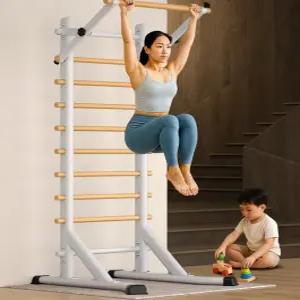 필라테스 철봉 턱걸이 홈슈로스 월바 가정용 무타공 운동기구 바풀 실내 슈로스바 벽 요가