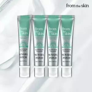프롬더스킨 글루타치온 콜라겐 선 젤 패치 20ml 4개구성
