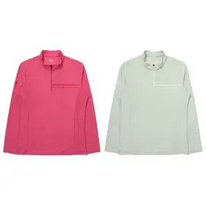 [K2](의정부점)KWP24292 여성 봄 기능성 티셔츠 BOOST_스탠다드 긴팔 집업 W