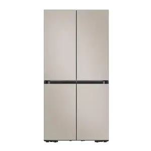 [하이마트] 삼성 Bespoke AI 하이브리드 키친핏맥스 4도어 RM70F64R1G [637L, 베이지]