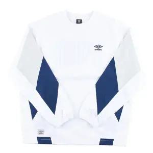 [엄브로] 엄브로 팝러쉬 컬러블럭 우븐 피스테 UQ121CWT33 WHT