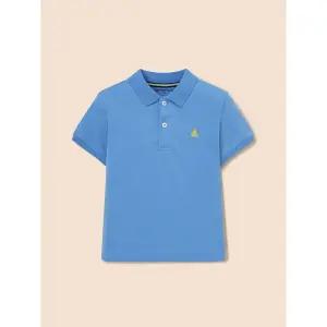 [BEANPOLE KIDS] [Essential] 피케 카라 반소매 티셔츠 - 블루 (BI6242UE3P)