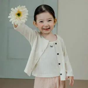 [보리보리/해피프린스]마틸다 아기 가디건 세트