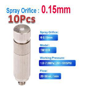 고압 스프레이 노즐 드라이 포그 미스트 세라믹 코어 가습 미스팅 냉각 시스템 10