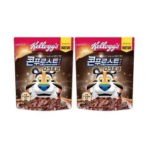 켈로그 콘푸로스트 다크초코 550g, 2개