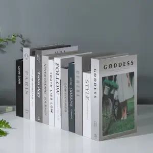 페이크 북 12종세트 소품샵 카페 인테리어 방꾸미기 빈티지 촬영 소품 모형 가짜 책 장식용 감성 서적