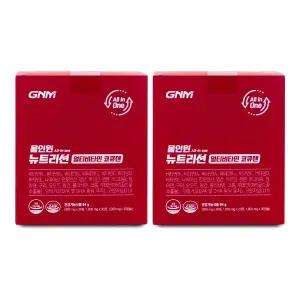 GNM자연의품격 올인원 뉴트리션 멀티비타민 코큐텐 2800mg x 30개입 X 2박스 I