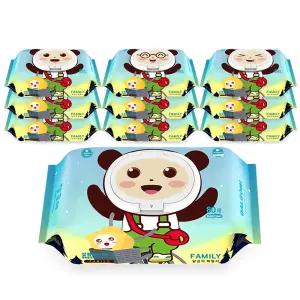 달곰이 패밀리 물티슈 80매X10팩