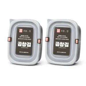 [오늘곱창김] 프리미엄 특상급 곱창김 주문즉시 구워내는 바삭한 김 40g 2팩