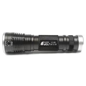 블랙울프 T6 미니줌 손전등 LC-858 1개
