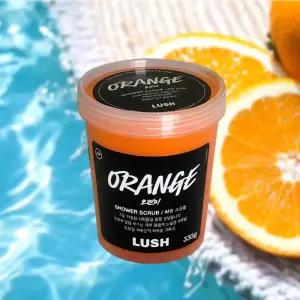 러쉬 바디케어 바디스크럽 바다소금 매끈피부 오렌지 상큼 시트러스향 330g