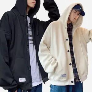 간절기 후드 티셔츠 남자 남성 오버핏 기모 자켓 아우터 셔츠 여성 남성집업 남자 티 기모티 단체 점퍼