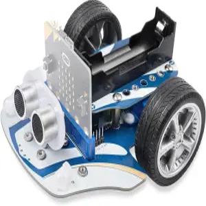 ELECFREAKS 마이크로비트 스타터 키트 큐트봇 프로 DIY 프로그래머블 로봇 자동차 4개의 라인 추적 센서와