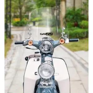 투명 스크린 슈퍼커브 윈드 바람막이 프론트 숏 순정 스모크 오토바이 용품