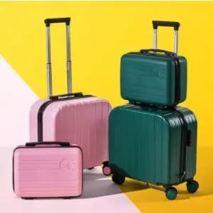 인치 기내용 캐리어 레디백 14인치 미니  2종세트 그린