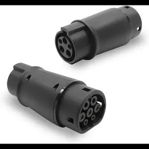 호환  전기 자동차 충전 커넥터 타입 2-1 J1772 EV 어댑터 타입 1-2 EVSE 충전기 1-테슬라 EV 어댑터