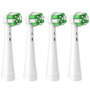 오랄비 iO 시리즈 호환 새 IO 교체 브러시 헤드 4개 개별 포장 딥 클리닝