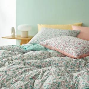 26년 최신상 [슈퍼퀸 3장] 까사메르 스프링가든 워싱 이불 3종 세트