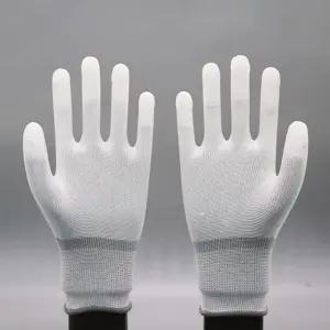 손가락 손끝 안전 PU 피유 코팅장갑 pu 장갑 코팅 피유 손가락 손바닥 제전 작업용 정전기방지 탑 목