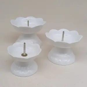 백자 연꽃 촛대 시리즈 양초홀더 제수용품