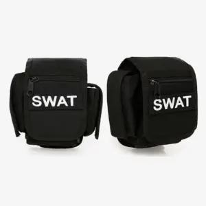 남성 군용 밸트 파우치 블랙 보조가방 군인파우치 군인보조파우치