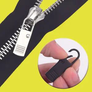 (5개입) 원터치 지퍼 고리 손잡이 헤드 셀프 수선 가방 옷 만능 자크 수리