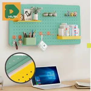 세련된 철제타공판 인테리어 민트 컬러 벽장식 페그보드 철제 벽면수납 정리판 대형 공부방 사무실 홈카페