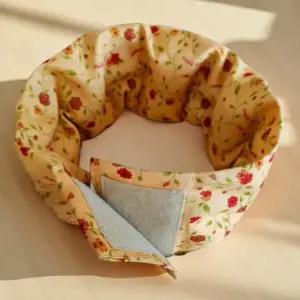 성대 온열기 목 찜질기 목 성대 관리 찜질 마스크 허브 찜질팩 색상 랜덤