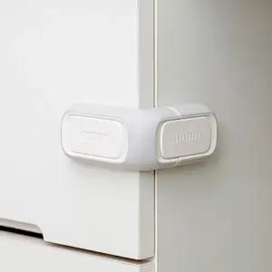 아가드 히든버튼 서랍 잠금장치 안전 열림 방지