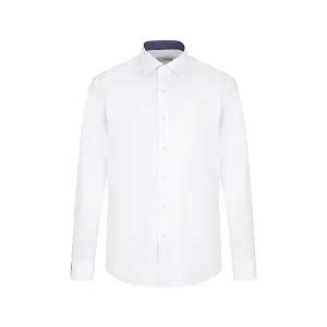 [하프클럽/듀퐁]스트레치 배색 363 컴포터블 셔츠 화이트 SE5SM21LS363SWH