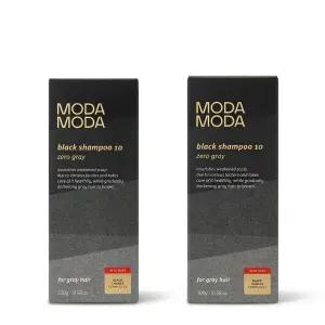 모다모다 블랙 샴푸 10 제로 그레이 300g 2개