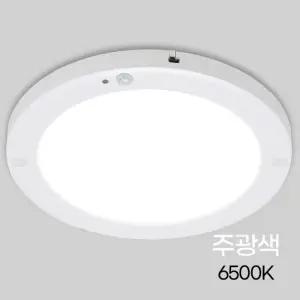 원형 LED 센서등 라인 20W 주광 엣지 in-500401현관등 복도등 계단등 조명등 실내등 베란다등 주차장등 현