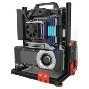 조립식 컴퓨터 케이스 오픈 컴케이스 PC케이스 게이밍