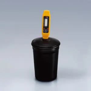 흑색 알루미늄 컵 (디지털온도계)