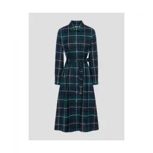빈폴 레이디스 BEANPOLE LADIES 기모 헤릿체크 셔츠 원피스 네이비 (BF5971C01R) BF5971C01R