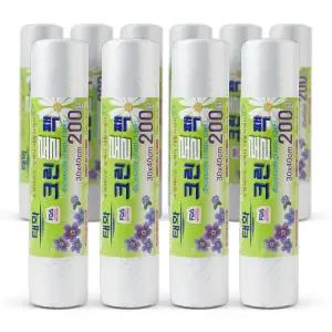 태화 크린롤백 한장씩 뜯는 봉투 대(30x40) 200매 10개