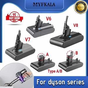 다이슨 호환 V6 V7 V8 시리즈 DC58 DC31 앱솔루트 플러피 애니멀 프로용 충전식 진공청소기 배터리