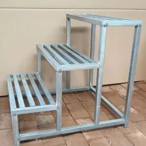 철계단 이동식 외부계단 3단 60x69.5x62cm