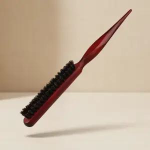 모근 볼륨 헤어브러쉬 나일론 돼지털 빗 정수리 볼륨업 롤빗 3.3cm