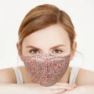 꽃마스크 국산 꽃무늬 자외선차단 먼지 산책 단체