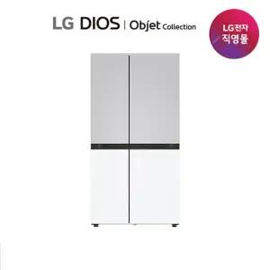 LG 디오스 AI 오브제 양문형 냉장고 S836MRQ032